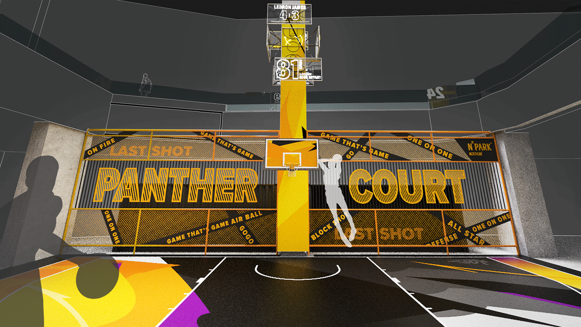 青岛万象城《黑豹主场》球场升级改造丨中国青岛丨Geamark 集客-21