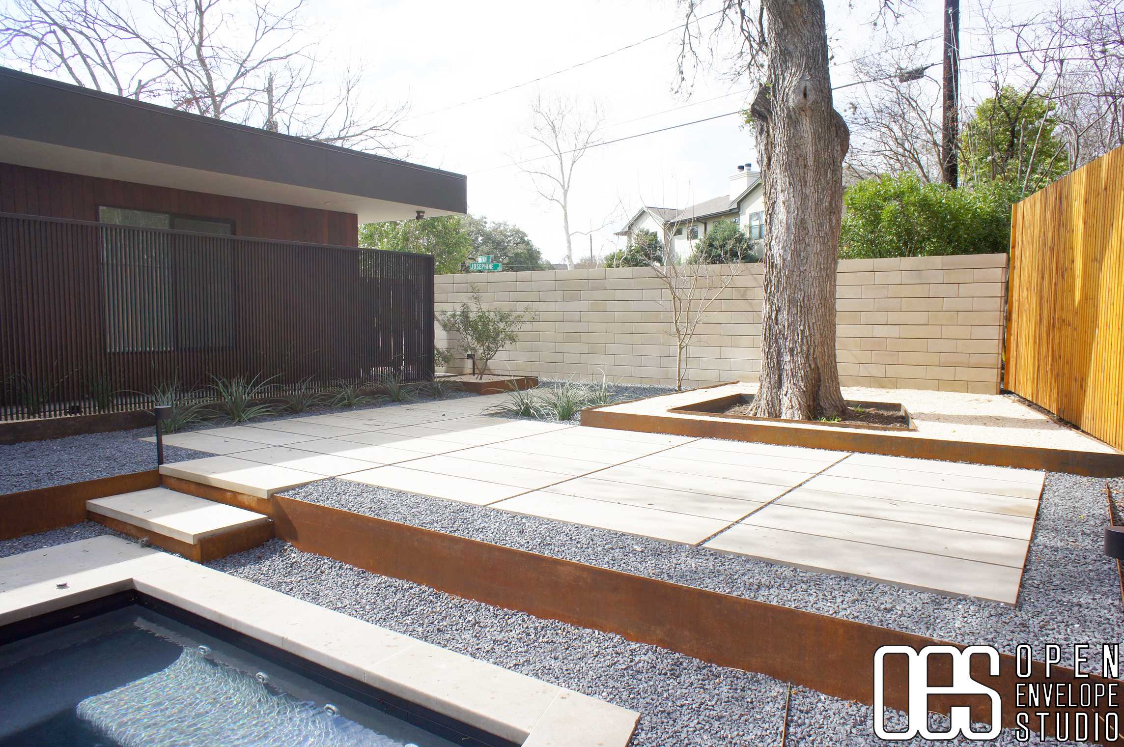 阿贝纳特住宅 | 现代简约的庭院景观设计-10