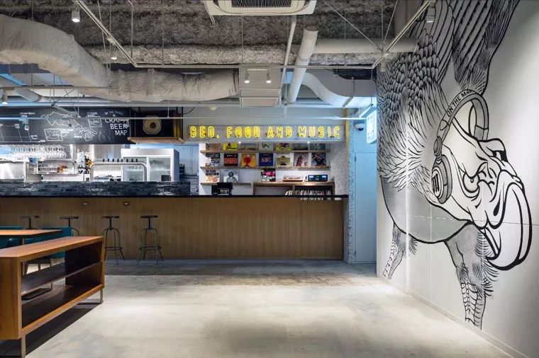 东京设计酒店 On The Marks 的社交空间与住宿体验-10