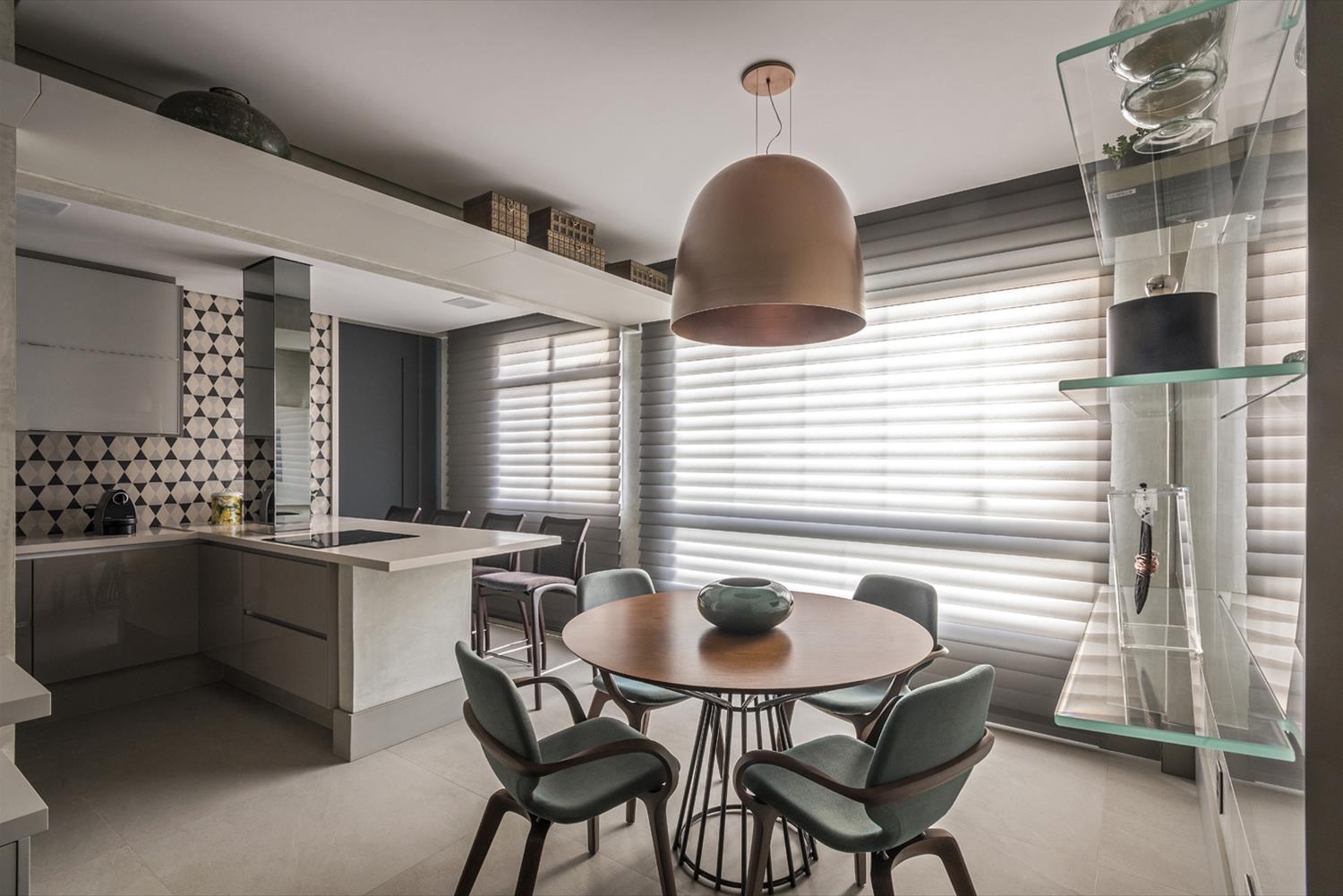 巴西 45 平米智能公寓，年轻夫妇的舒适生活空间-3