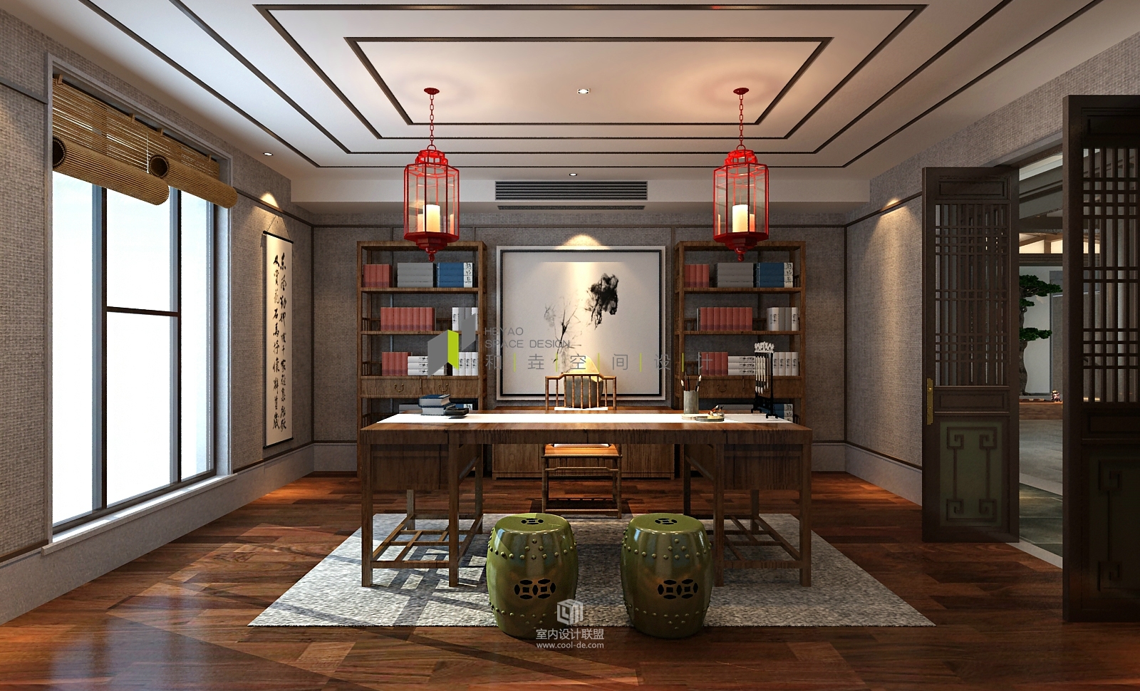 承古韵 朱颜未改-济南办公空间装修设计-14