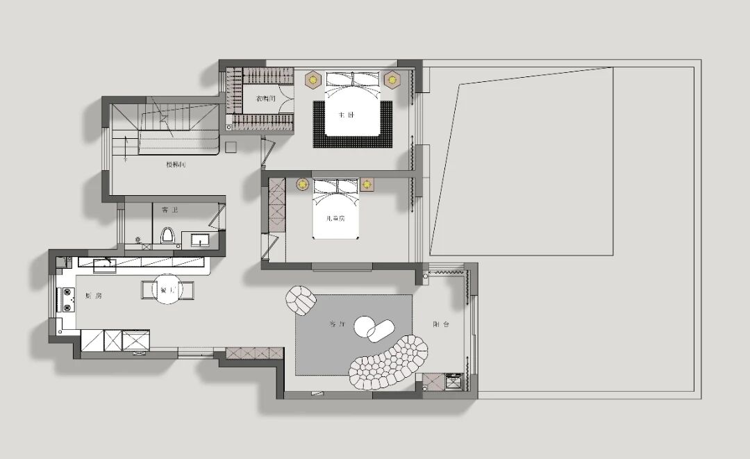 疏影丨南舍空间设计-35