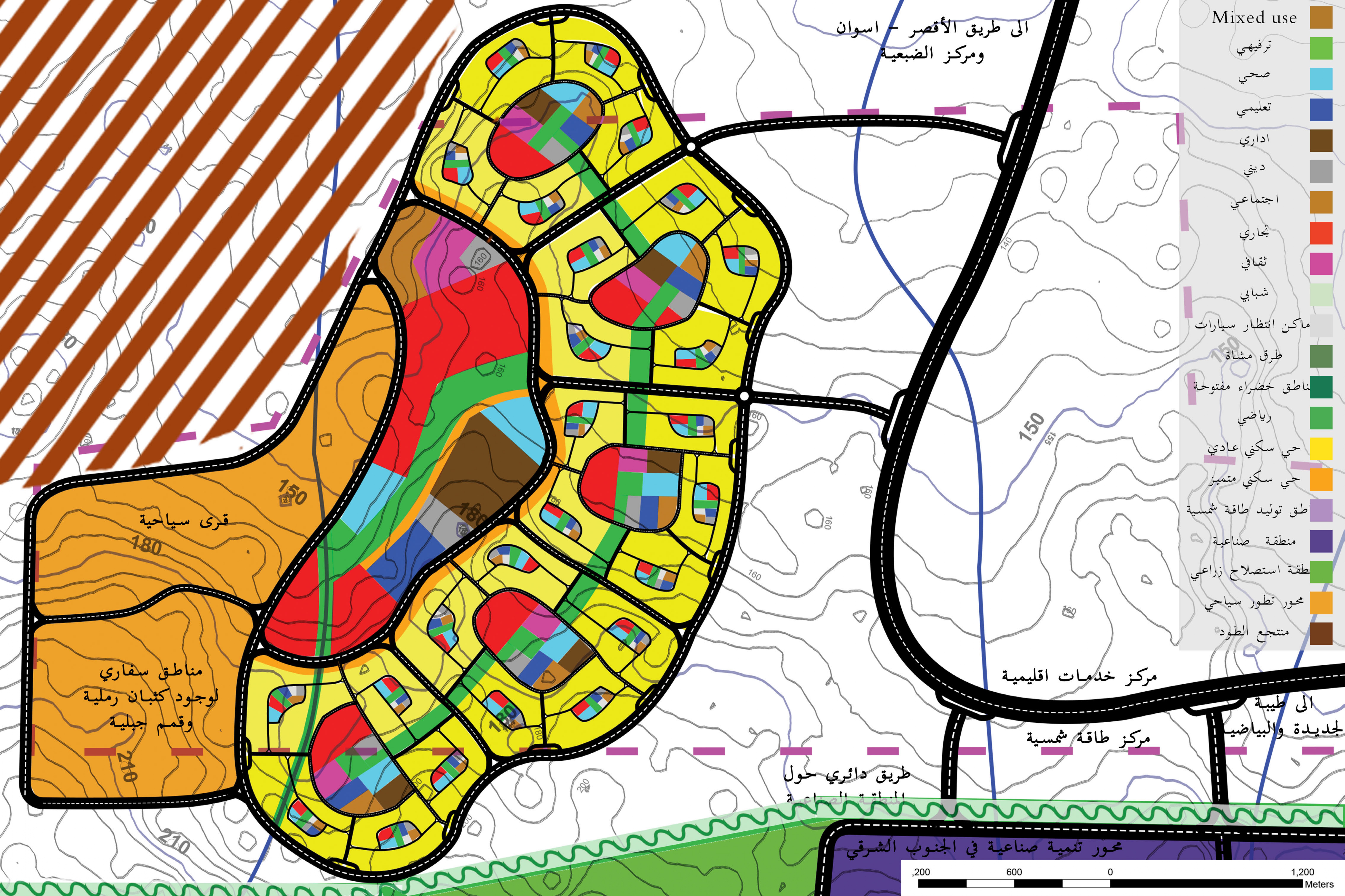 新卢克索城市规划丨Dr,Nada,Nassamat mahdy-23