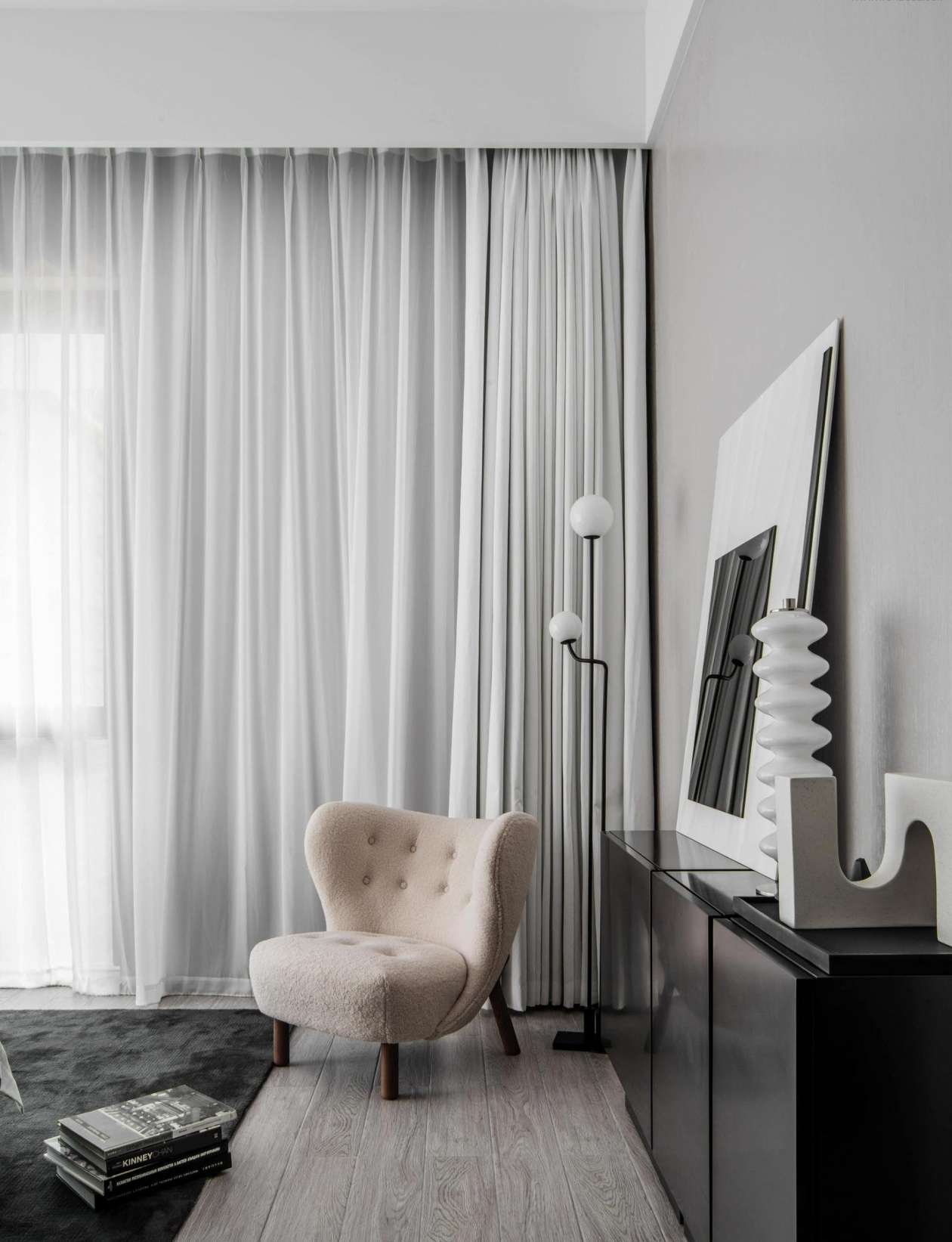 孟也设计--三亚新闻中心样板间A-6