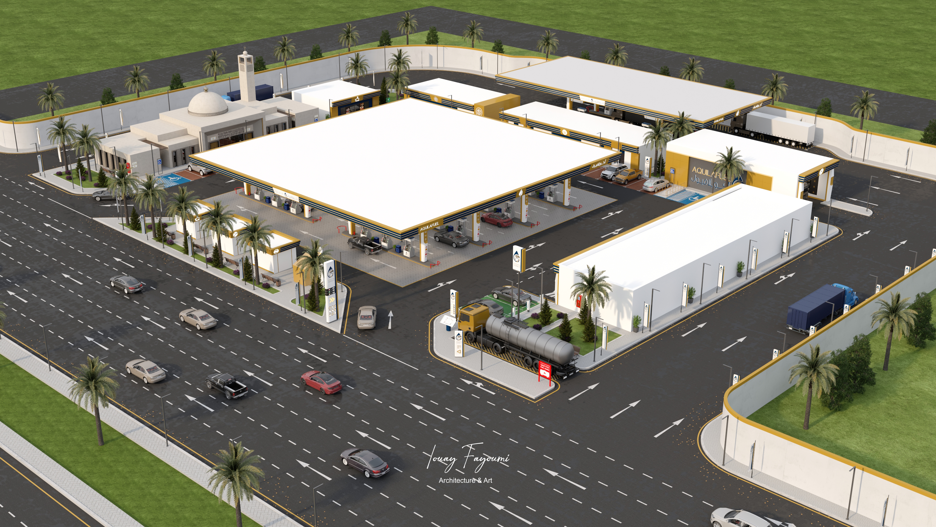 Aquilafuel Petrol Station 设计-17