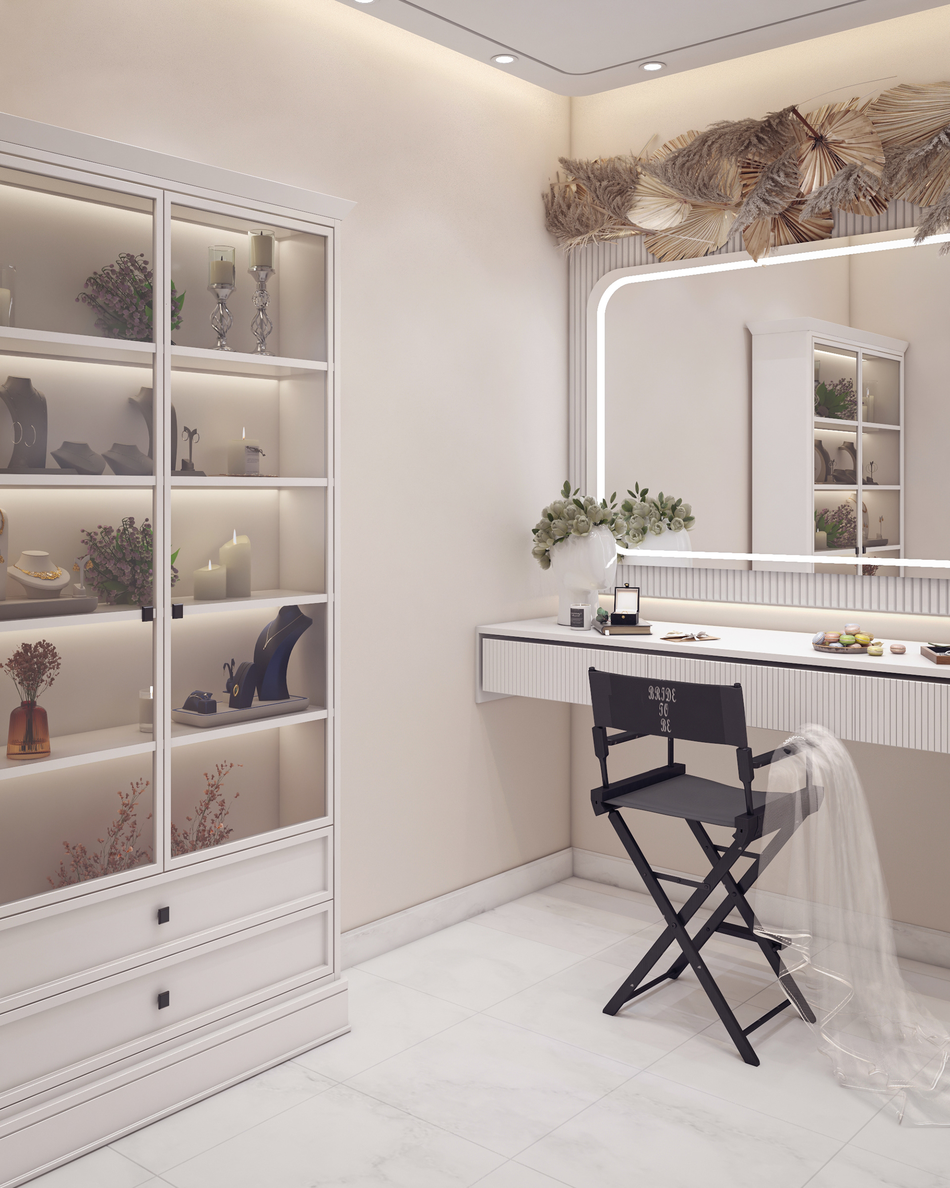 化妆和面纱房间设计丨埃及丨DEBO Architecture & Contracting-8