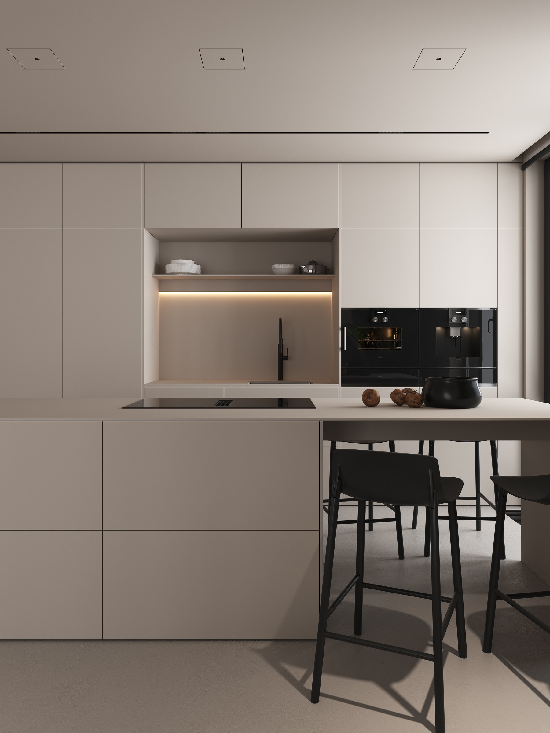 灰白色居住空间 简洁细腻！-1