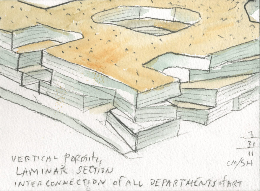 爱荷华大学视觉艺术大楼丨美国爱荷华丨Steven Holl Architects-13