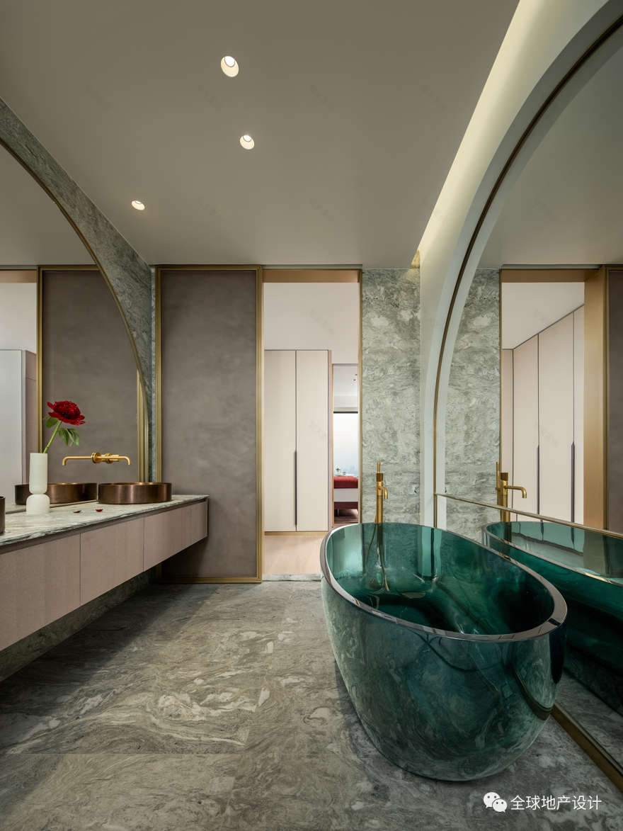 武汉华发外滩首府丨中国武汉丨筑田设计-54