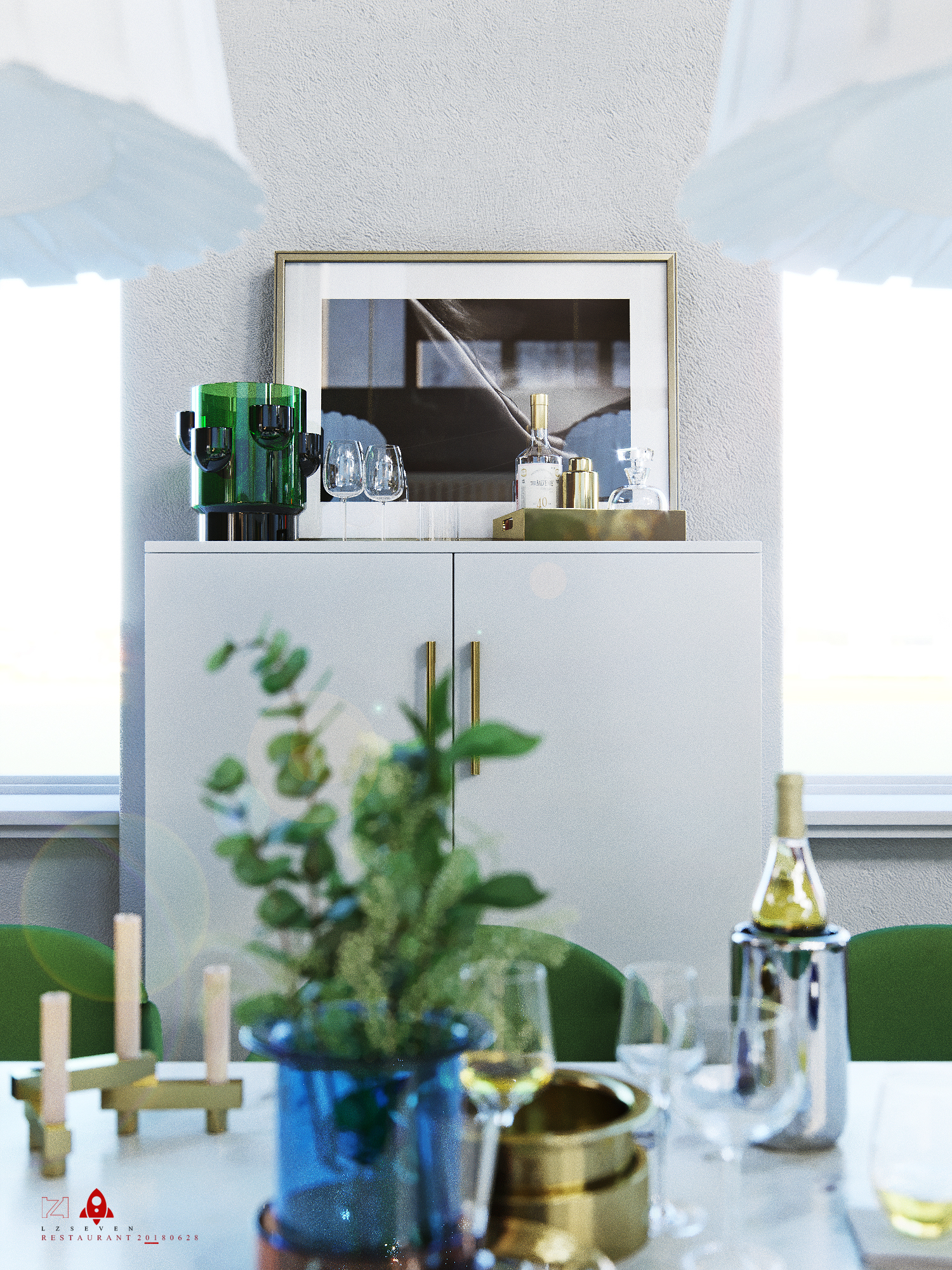 绿意盎然的空间混搭-33