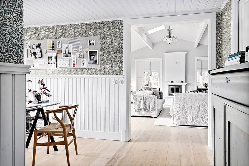 瑞典简约乡村小屋，经济实惠的舒适空间-14