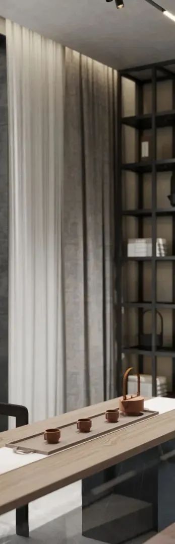 长兴禾峰乾庄现代极简别墅丨三壹设-3