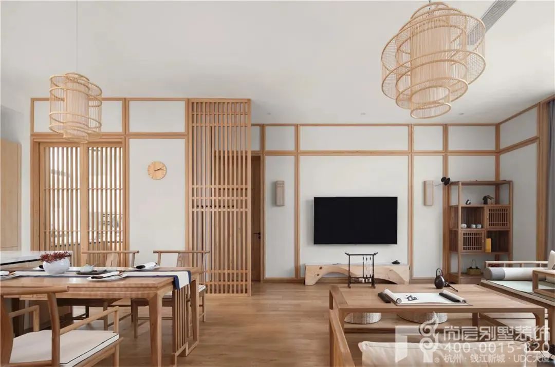 禅意日式,尚层别墅的诗意空间丨尚层别墅装饰-22