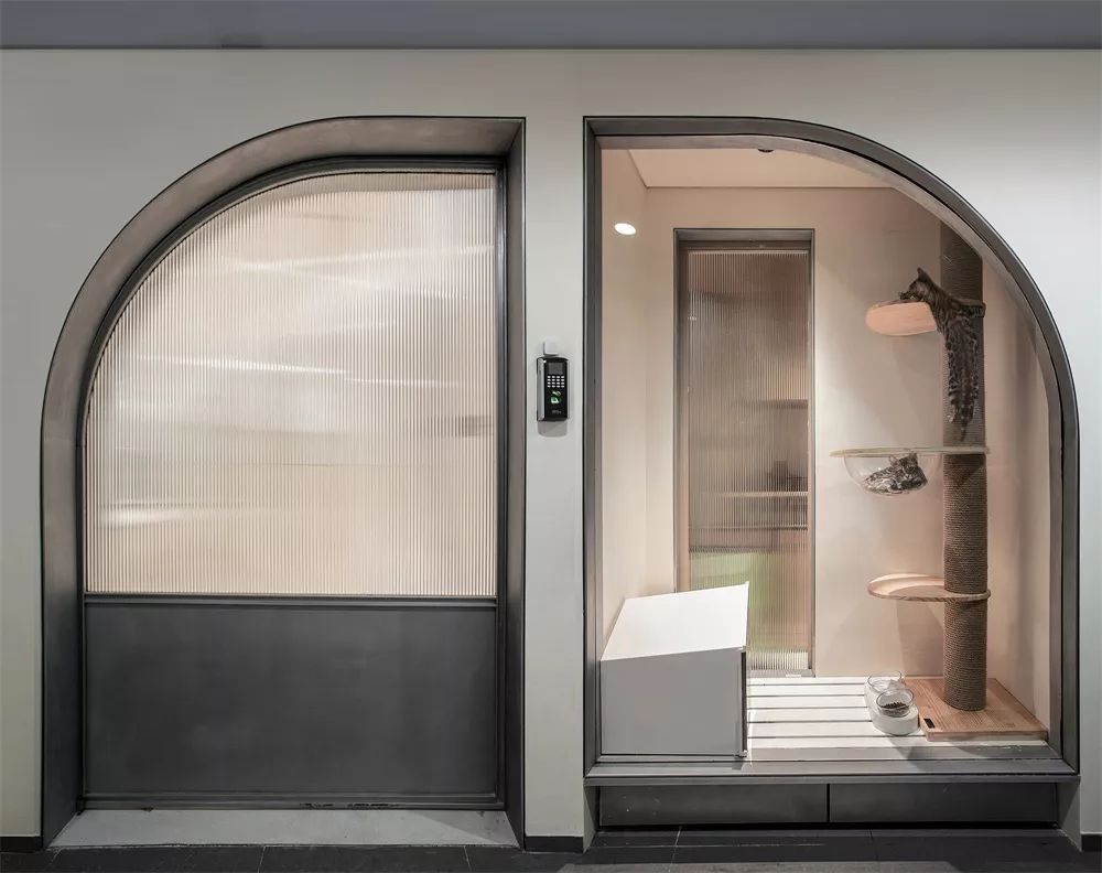 卧野空间设计事务所办公室——自由交流的弧形空间-49