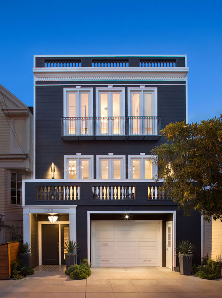 旧金山黑白风格家居设计-23