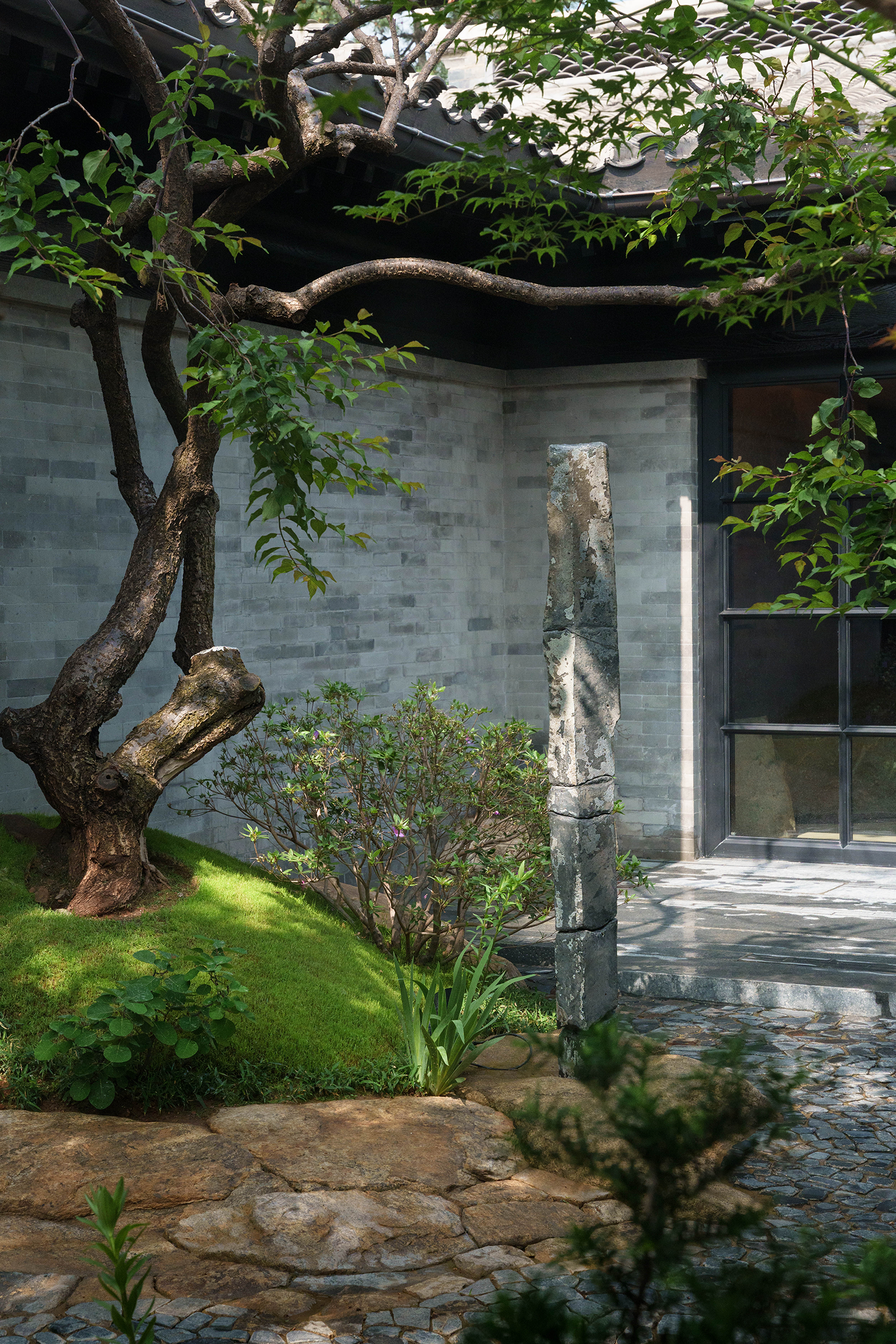 悉昙酒店部分庭院及公区设计丨丈山造园设计事务所-49