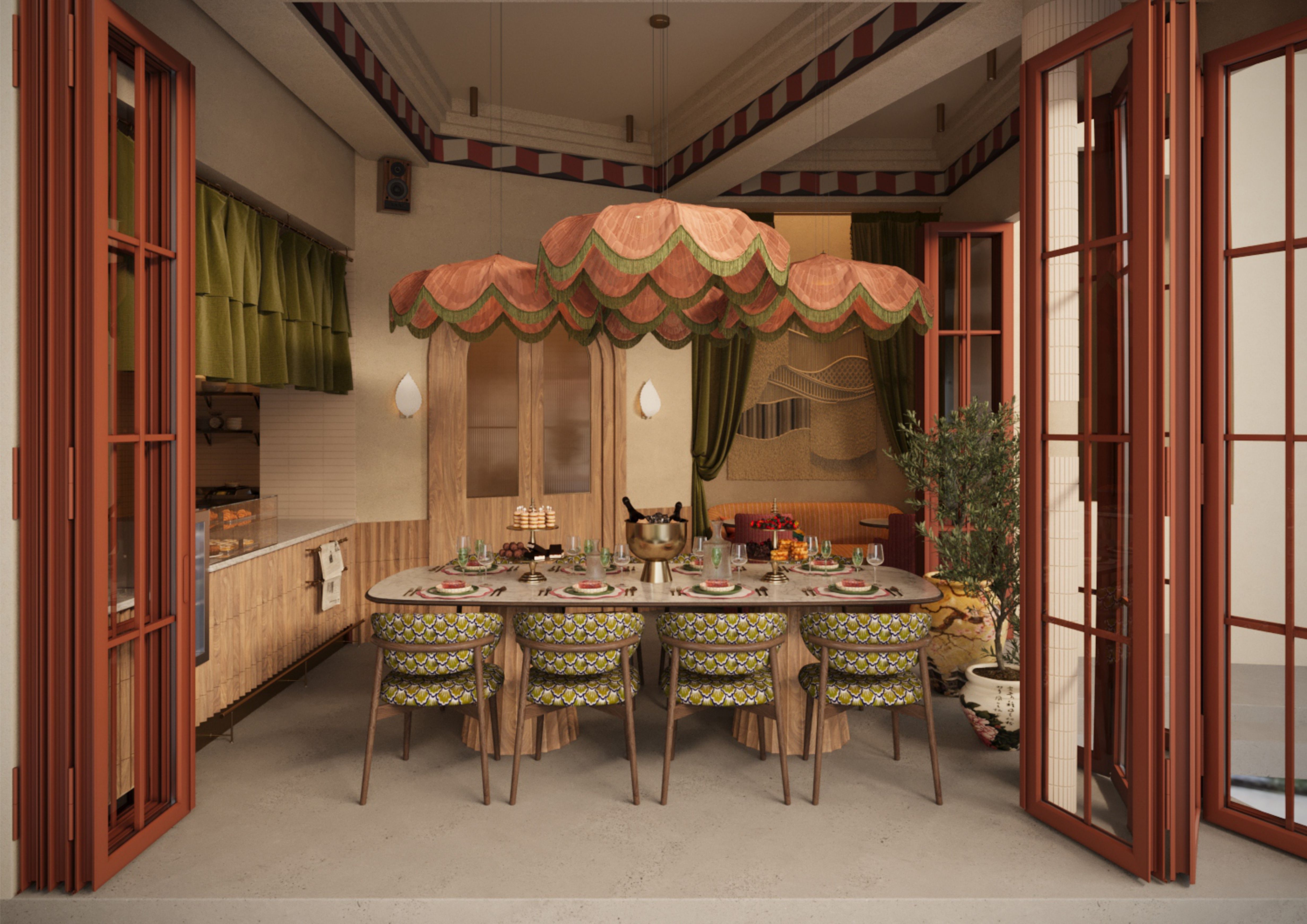 RESTAURANT MELA室内设计丨印度尼西亚巴厘-4