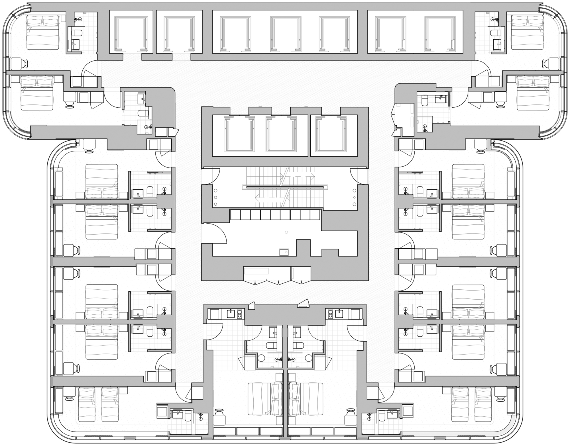 88 沃克酒店及办公楼丨澳大利亚悉尼丨fitzpatrick+partners-12
