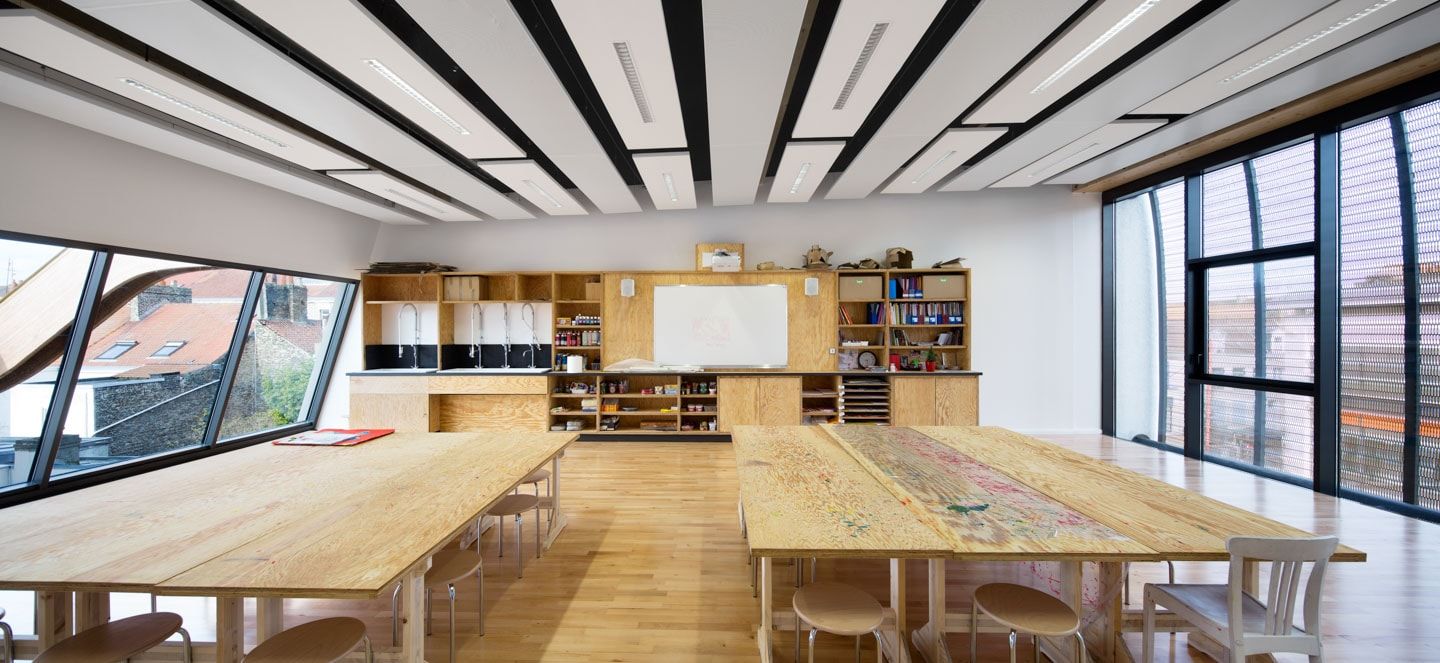 Calais艺术学校与25套复式住宅项目丨法国-50