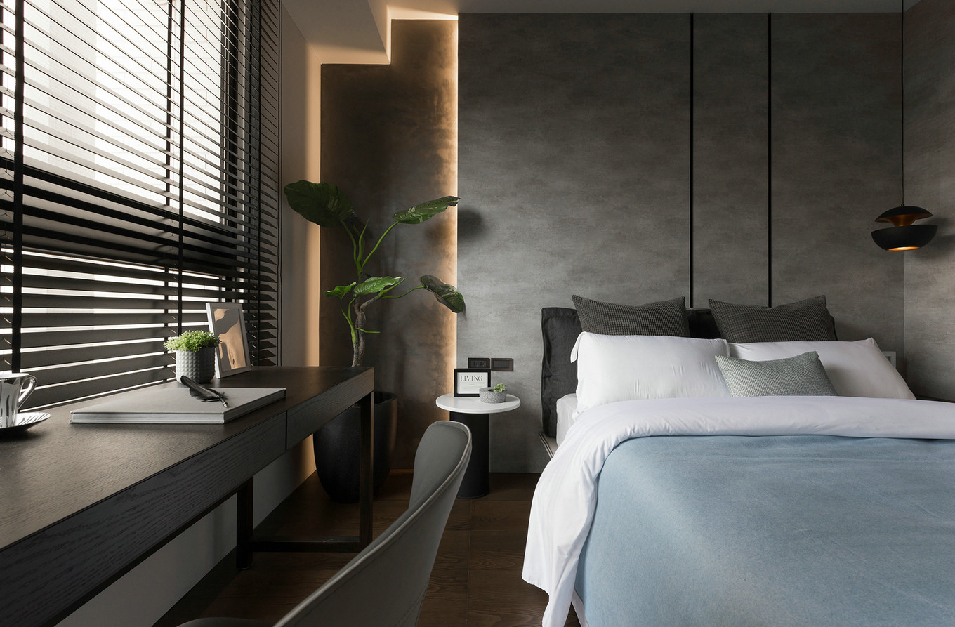 现代遇上工业风，禅意的舒适与优雅-14