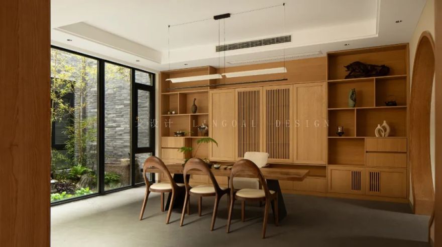 南山林语堂简约东方禅意别墅设计丨中国重庆丨麟戈设计-25