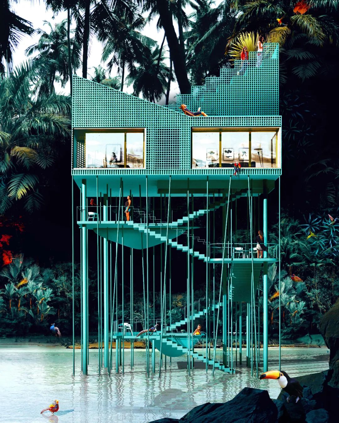 瀑布避难所丨Antireality-39