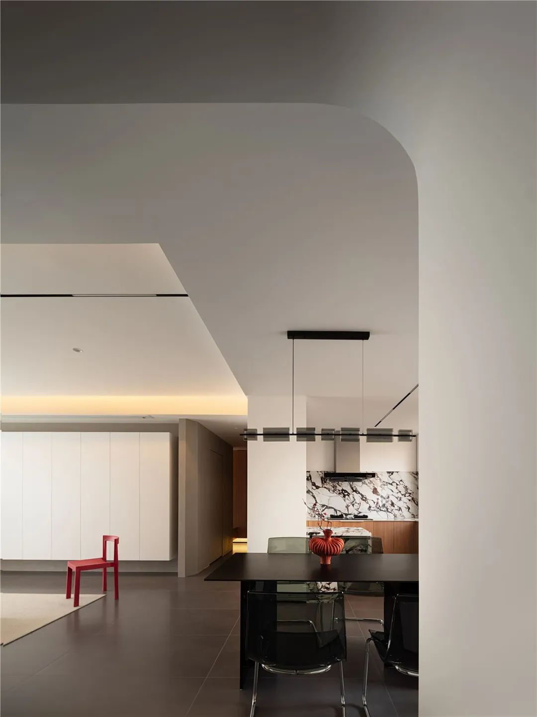 120㎡现代空间,舒适独居的收纳与色彩艺术丨中国滁州丨山舍建筑设计-18