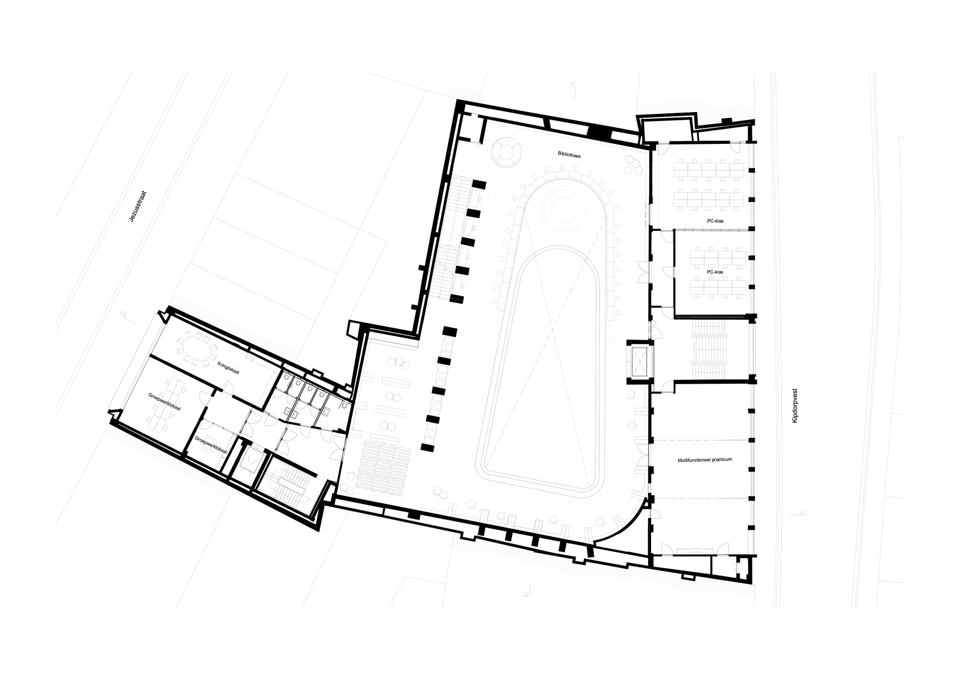 校园歌剧丨比利时安特卫普丨Barchitecten-48