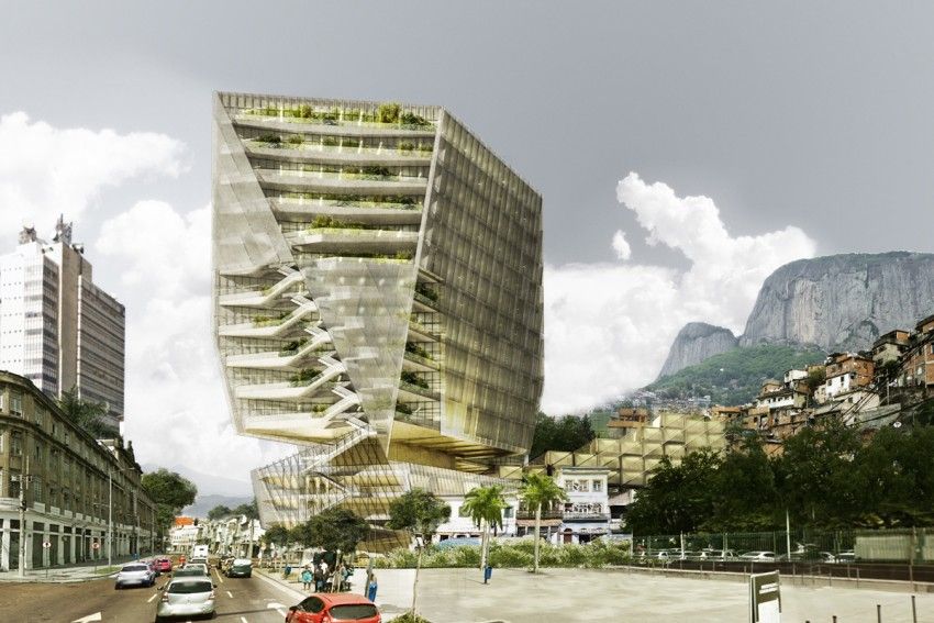 巴西里约热内卢公私合营癌症中心设计-2