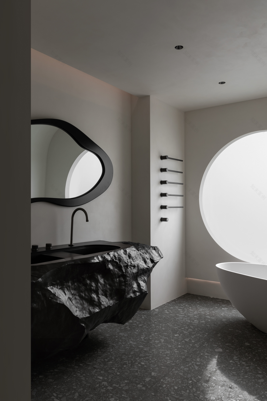 380㎡极简大平层丨辰佑设计,颜青软装-46