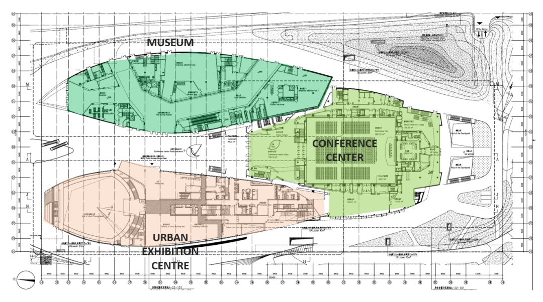 苏州湾文化中心 | 太湖之滨的“双飘带”建筑诗篇-49