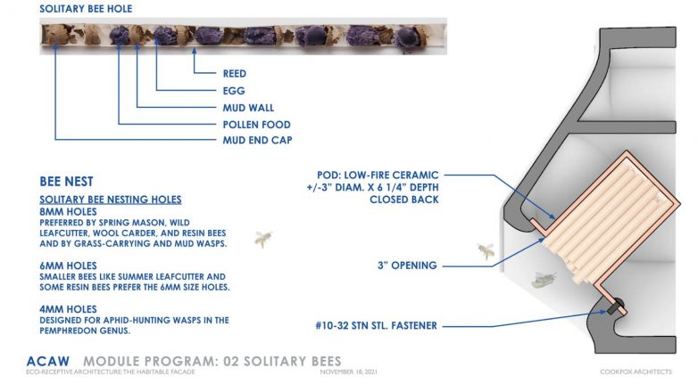活体立面·陶土面板用于鸟类和昆虫栖息设计-34