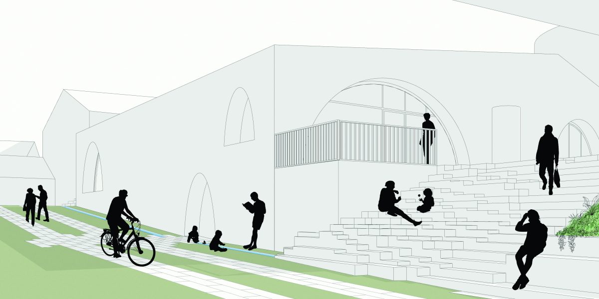 Pôle culturel et commercial（文化商业中心）丨法国丨CoCo architecture等-8