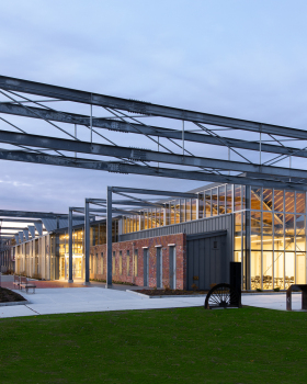 伍斯特布莱克史东游客中心丨美国丨designLAB architects