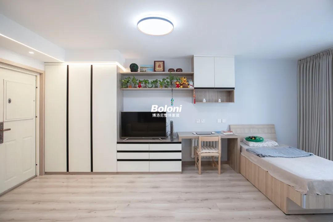 劲松二区简约北欧空间重组丨中国北京丨张静-16