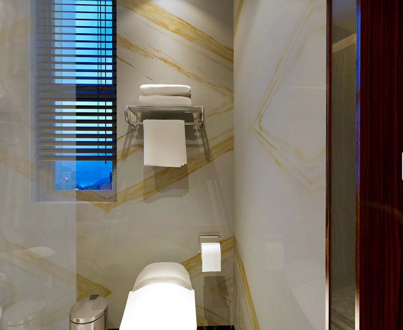 白金系列 | 现代简约风的金丝雅士白设计-43