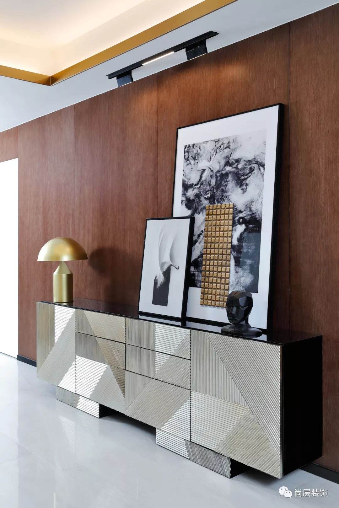 350M²现代别墅,定制家的艺术与温度-17