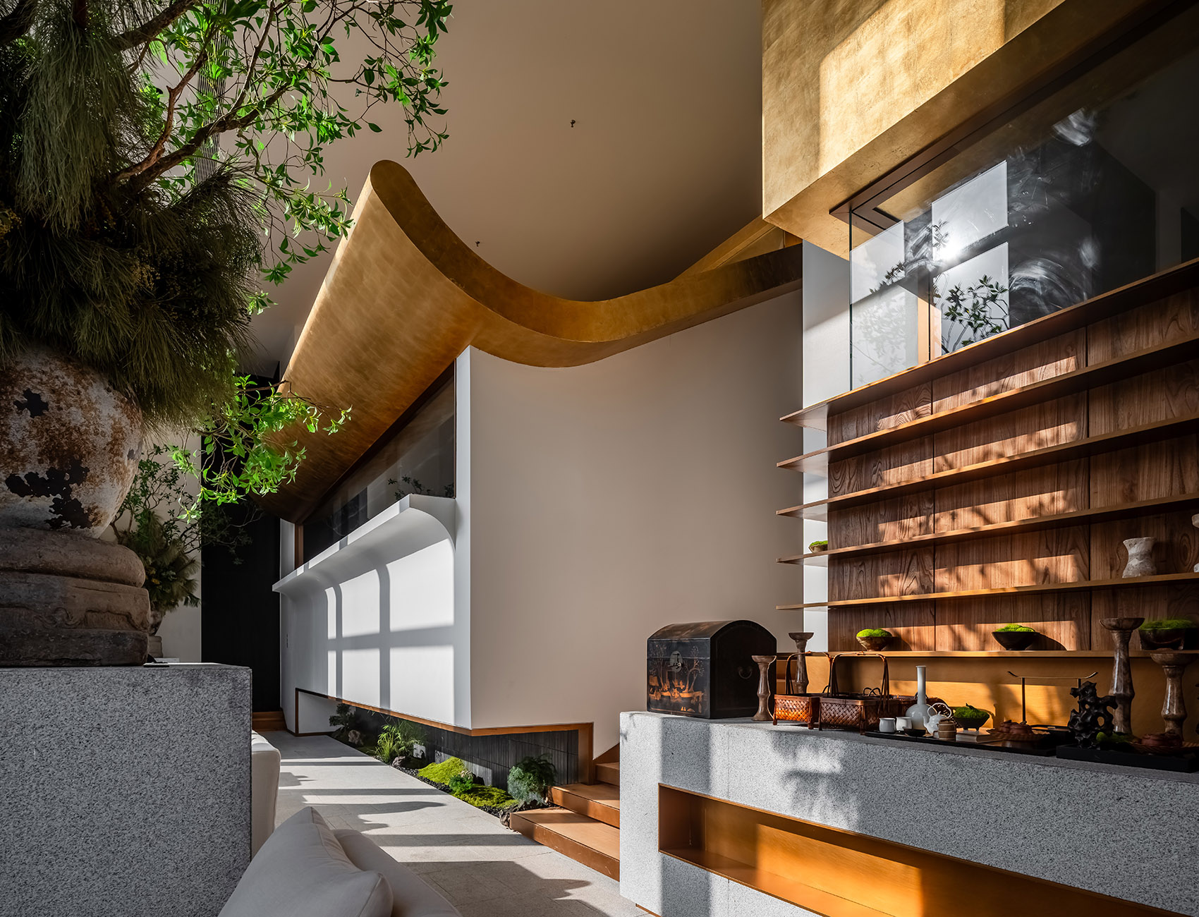 晓·茶馆(万象城生命之树)丨中国西安丨郭莘空间设计(西安)-57