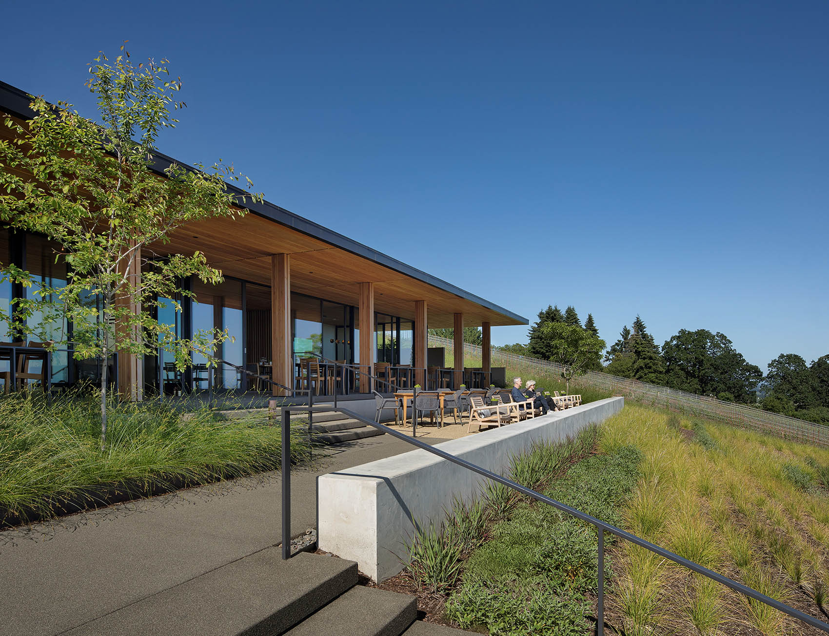 Archery Summit酒庄丨安哥拉威拉丨Heliotrope Architects-3