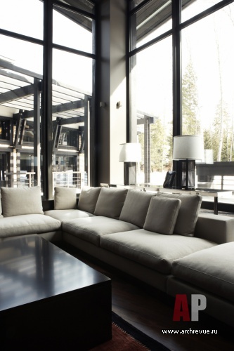 郊区现代风格住宅室内设计-22