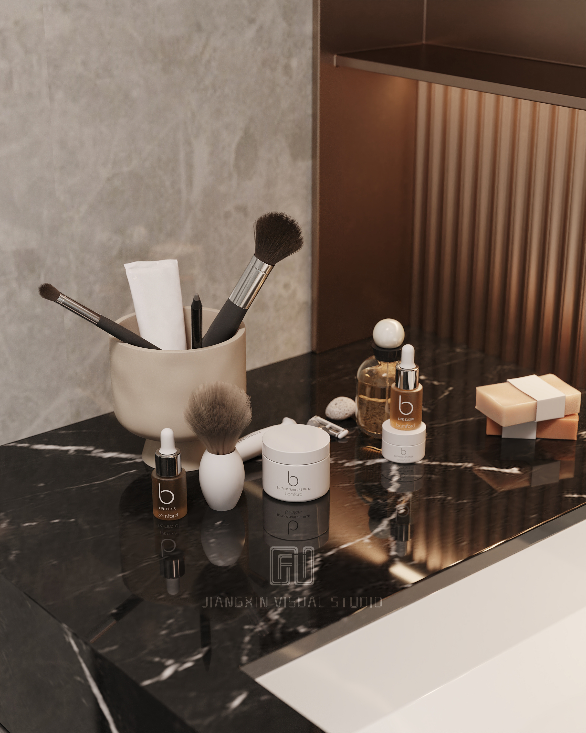 现代简约办公空间设计-46