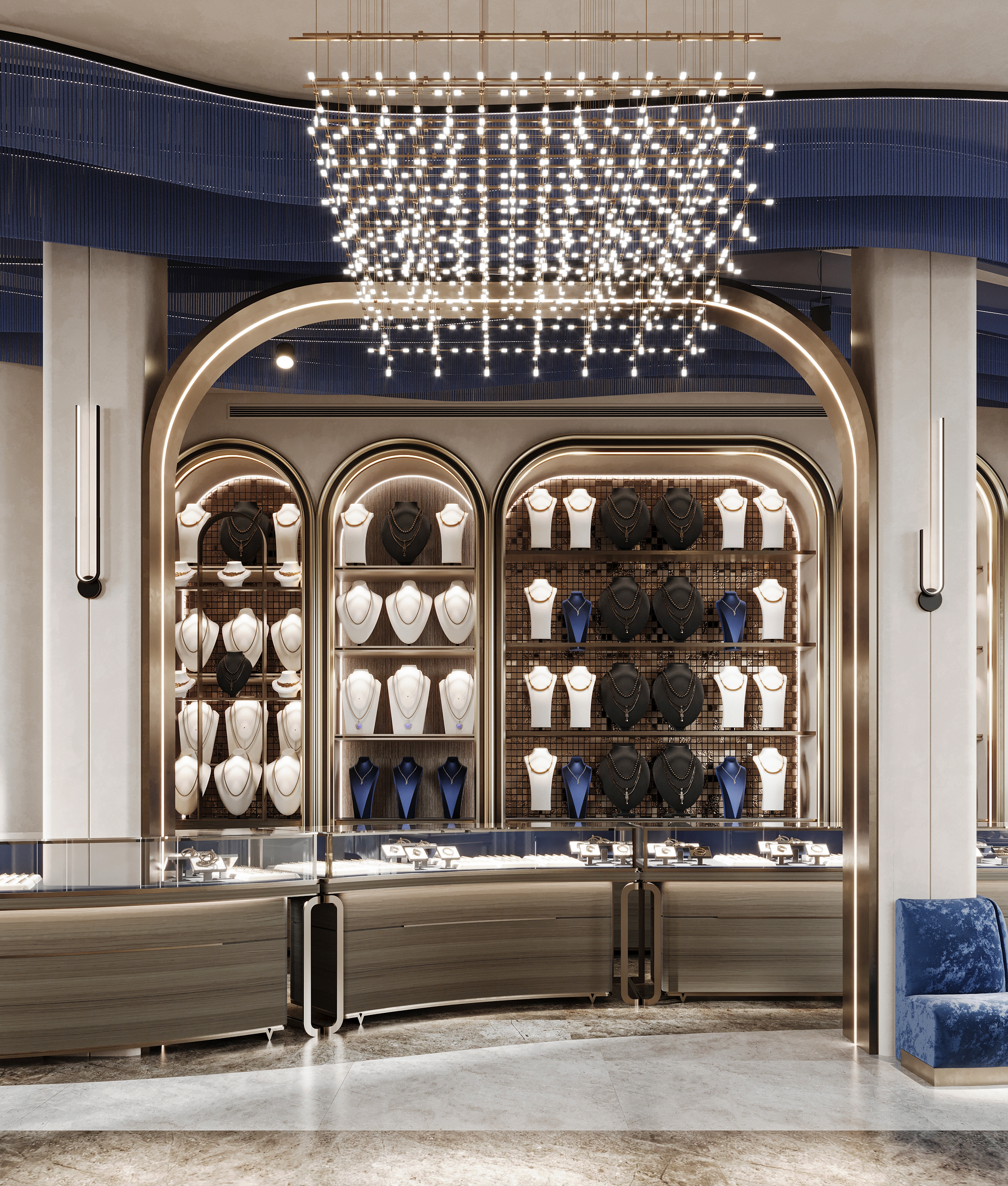 Jewellery Shop 设计丨Tarek Ashraf-9