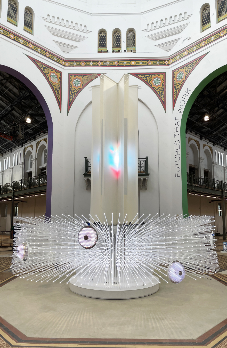 科技与艺术结合的未来主义雕塑·"me + you"丨美国华盛顿丨Reddymade-14