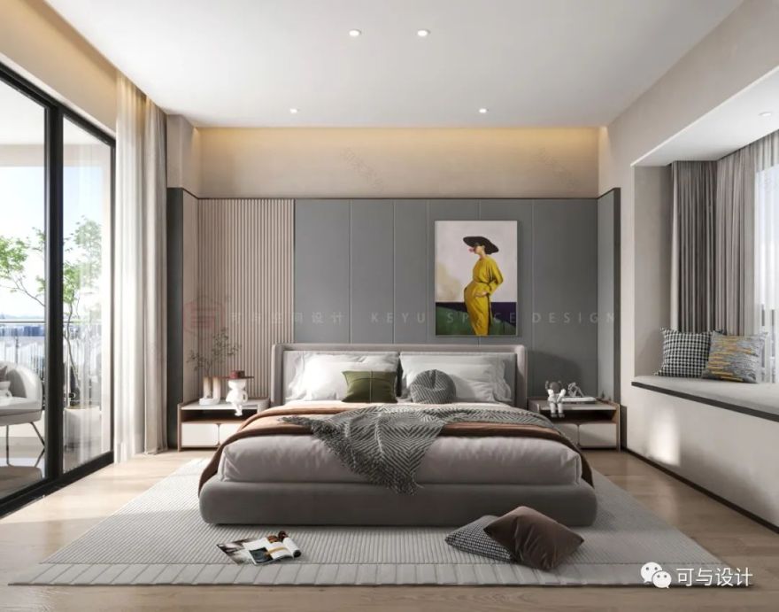 麓湖 200㎡精装房现代风改造丨中国成都丨可与设计-94