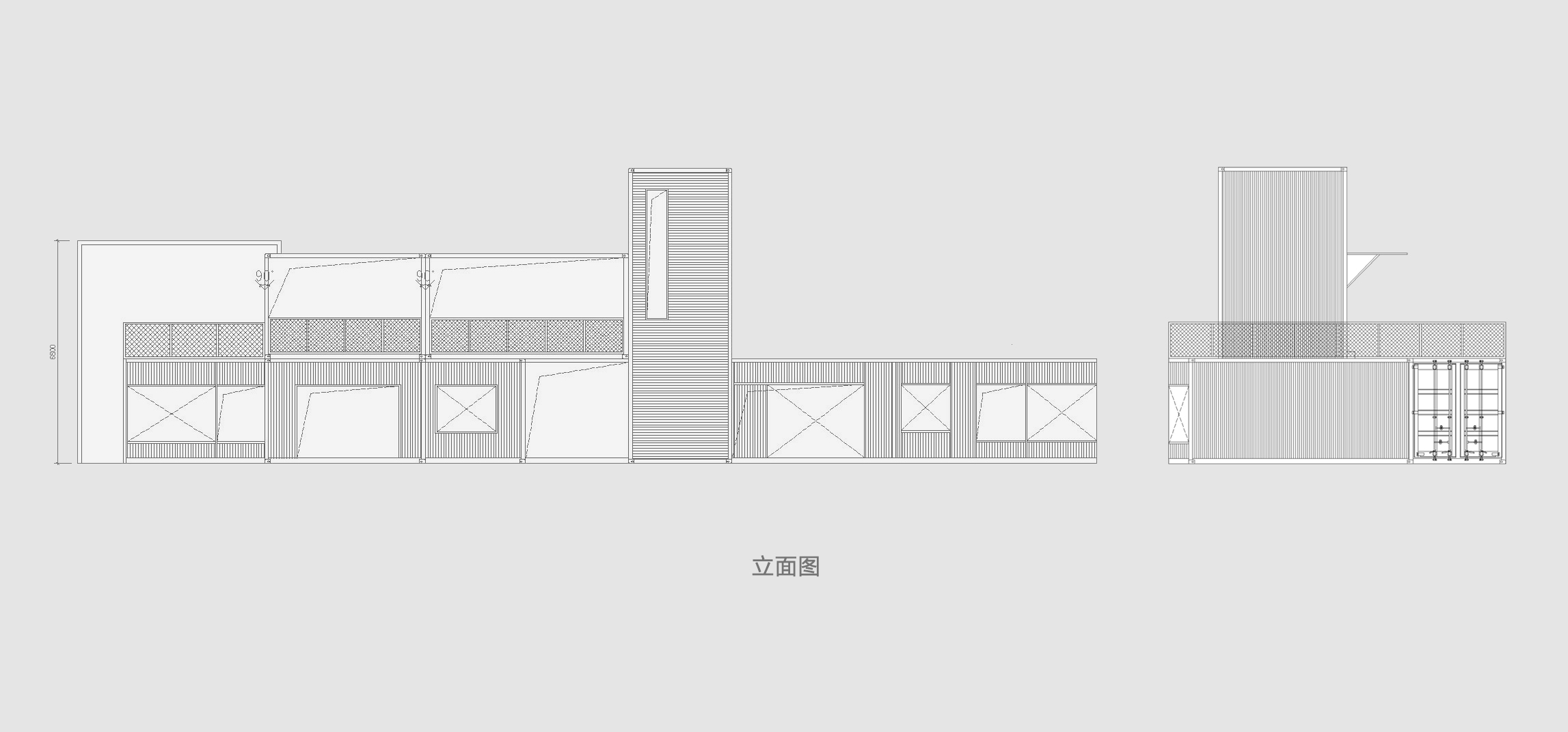 一个集装箱改造的模块化样板间-5