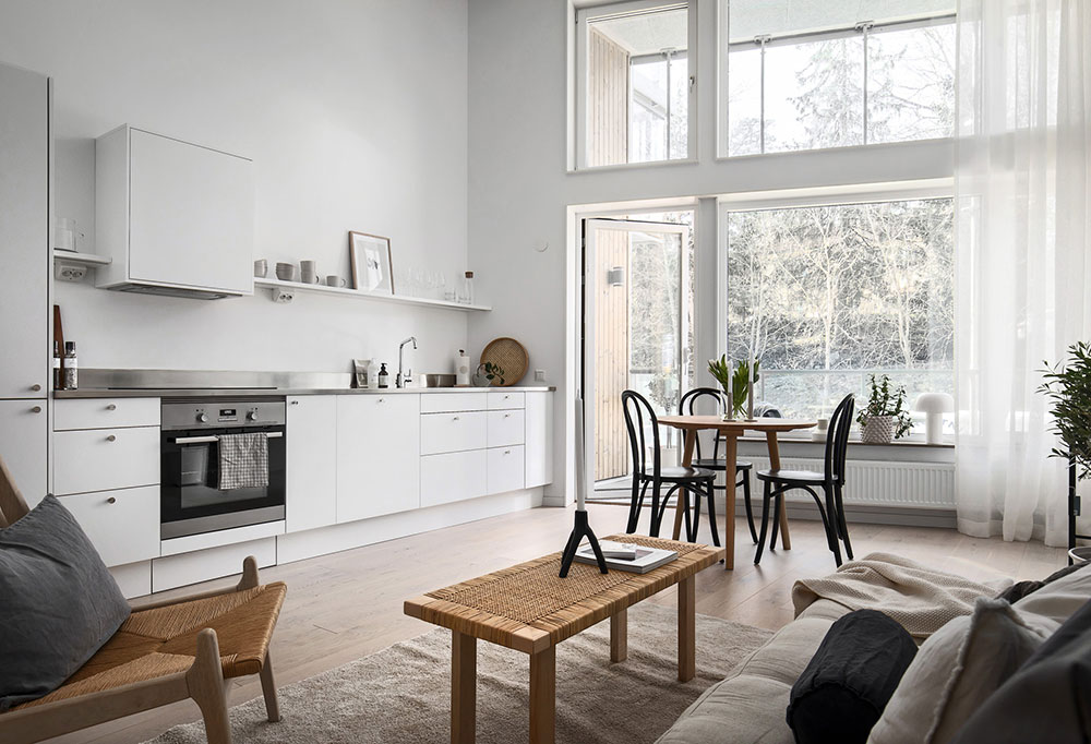 层叠空间的魔法，35 平米小公寓变出两层-3