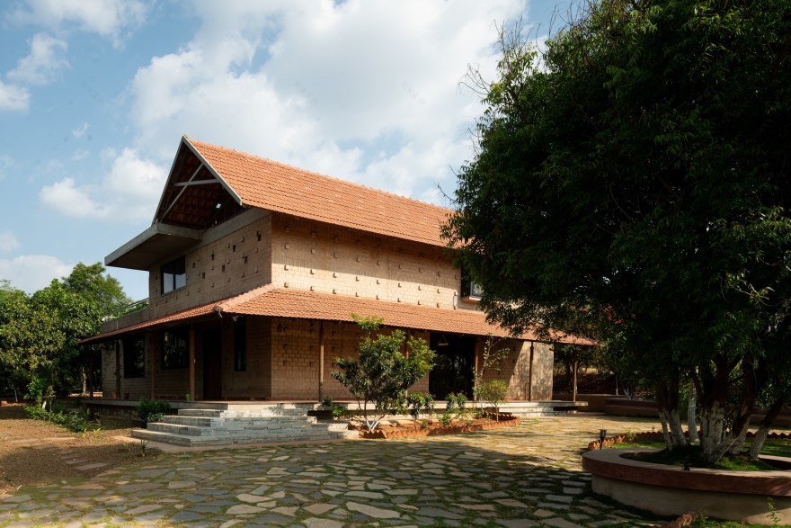 克里帕尼莱农舍丨印度丨HabitArt Architecture Studio-41