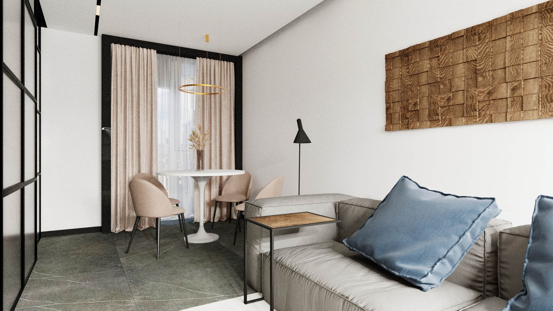 Contemporary apartment for rent-5