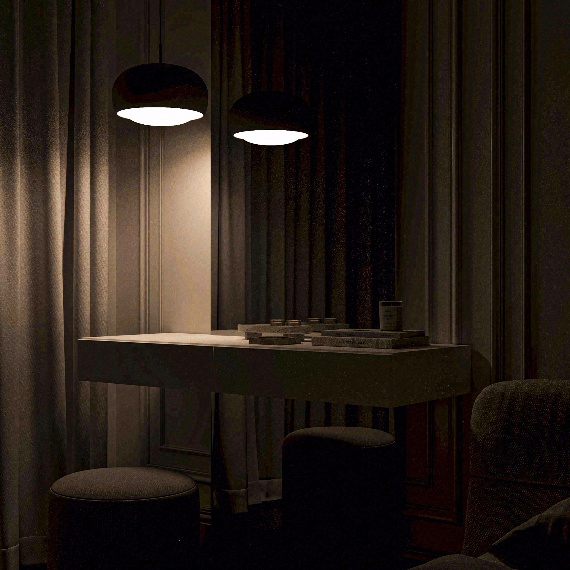 Neoclassical Bedroom Design - White City 2024-5