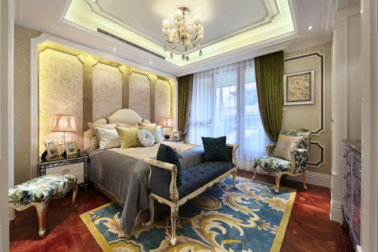 女性主题别墅样板间-21